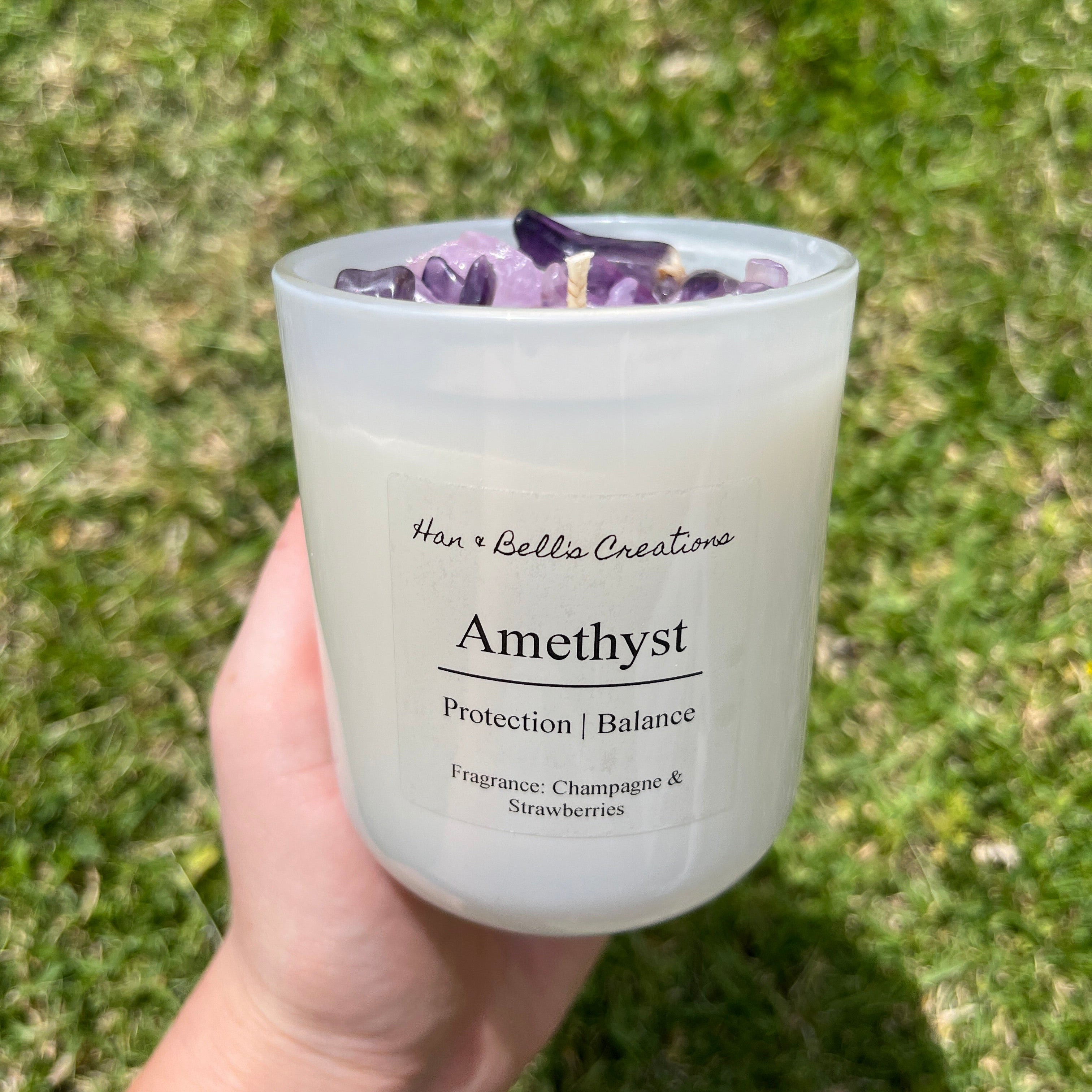Amethyst Infused Candle