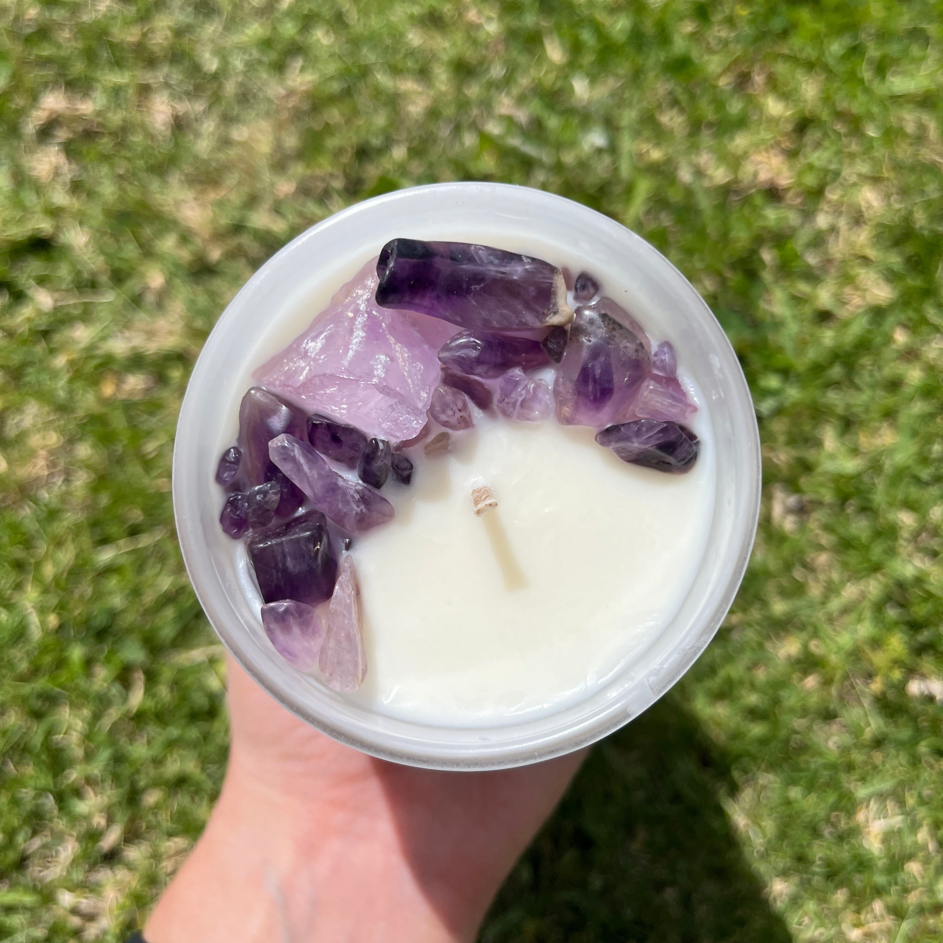 Amethyst Infused Candle