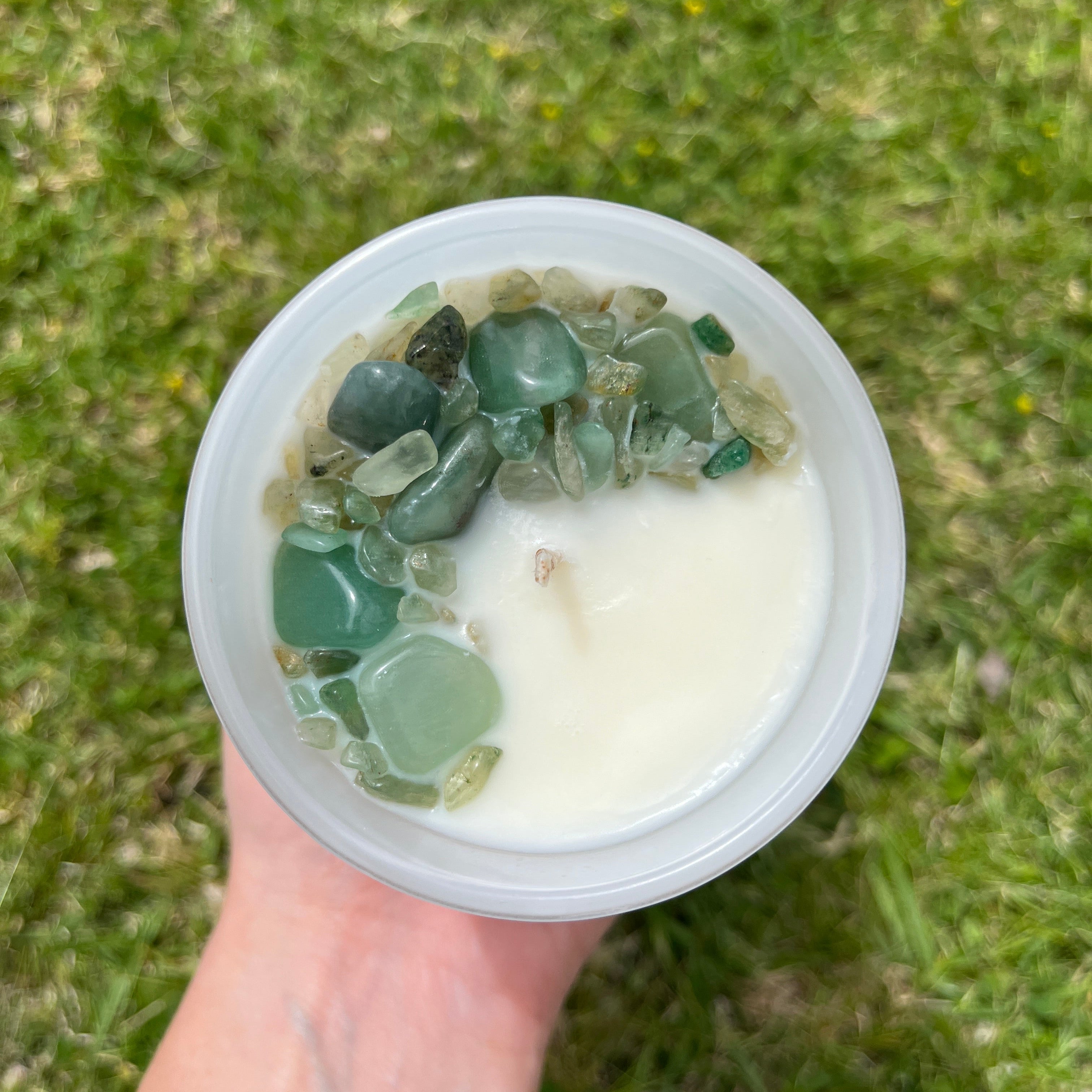 Aventurine Infused Candle