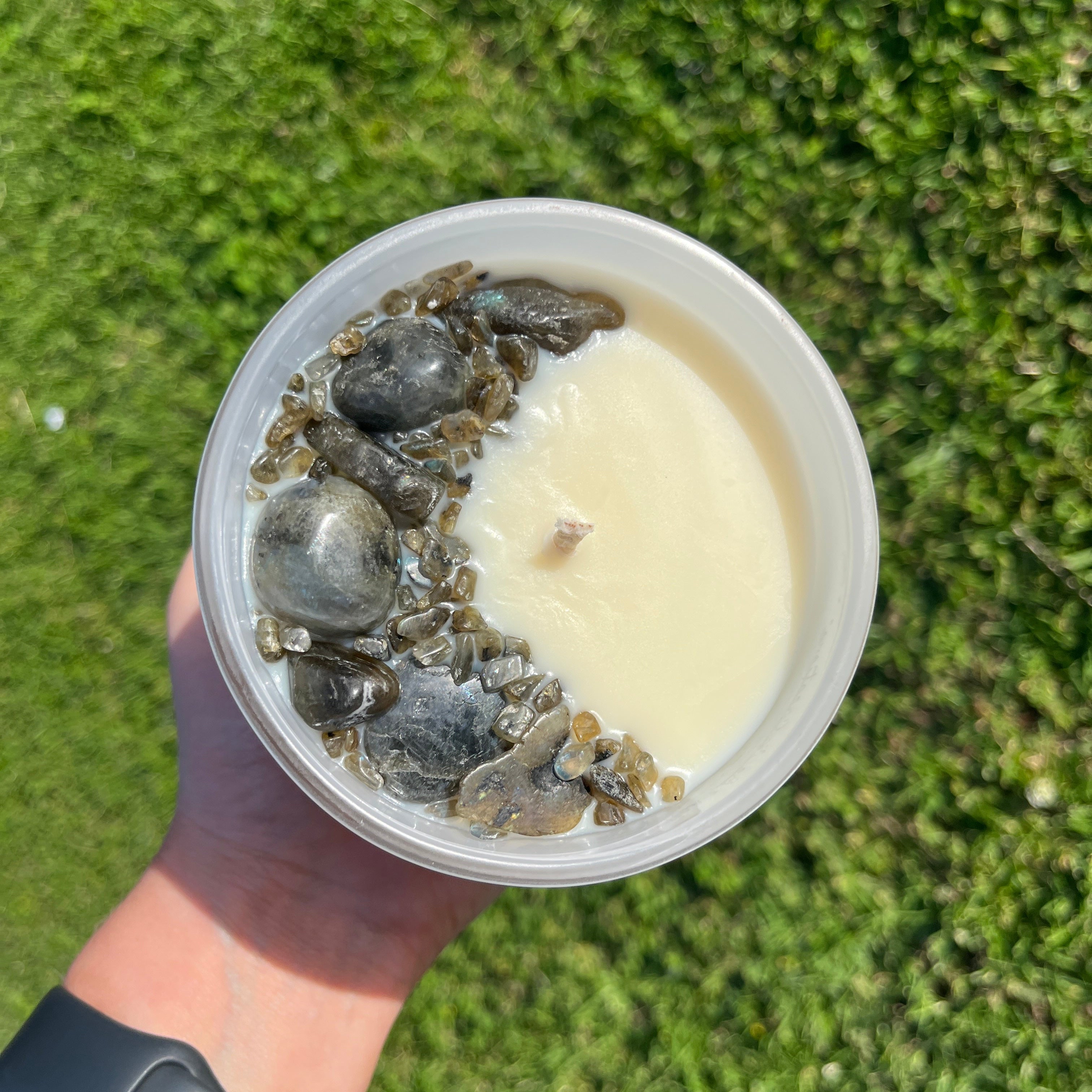 Labradorite Infused Candle