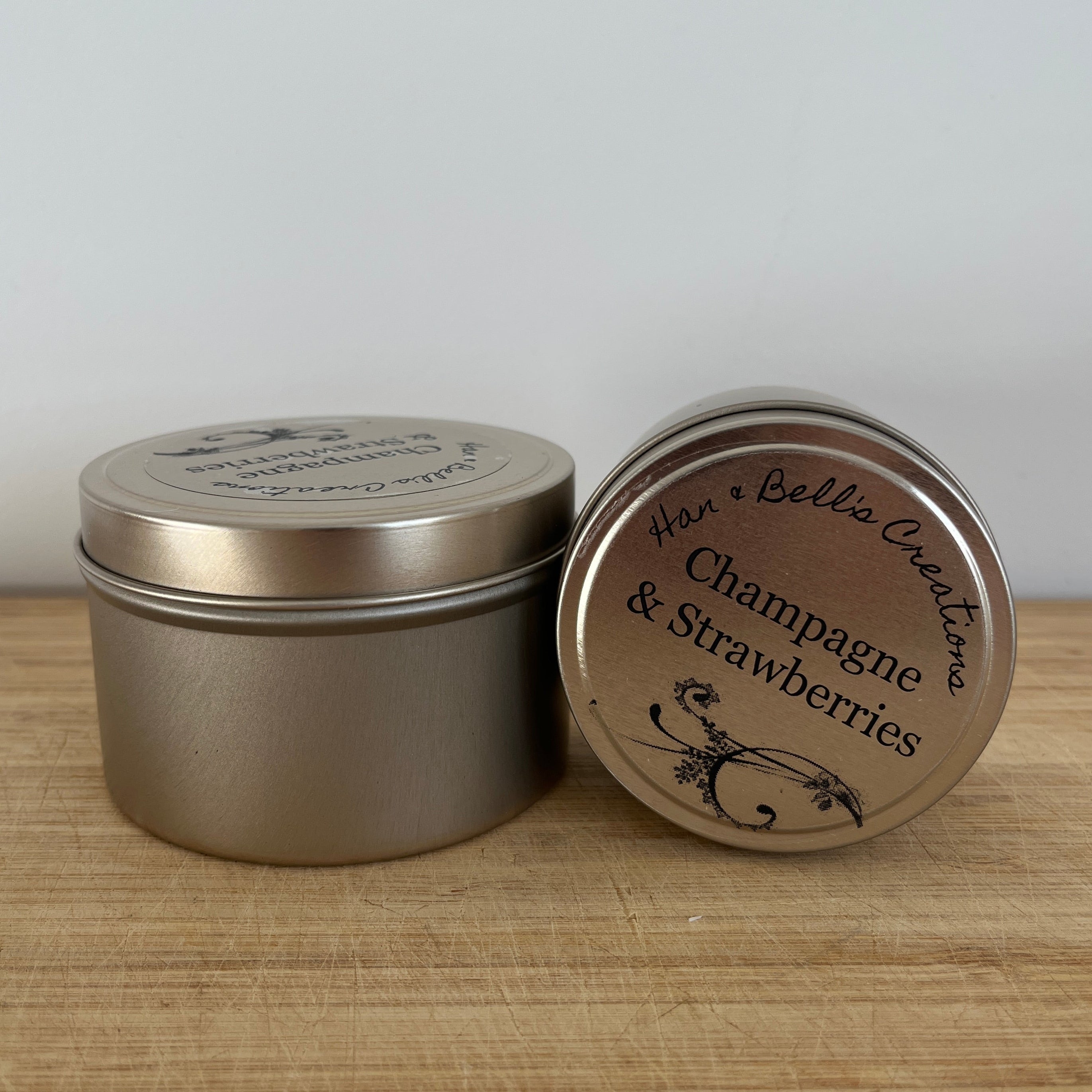 Champagne & Strawberries Tin