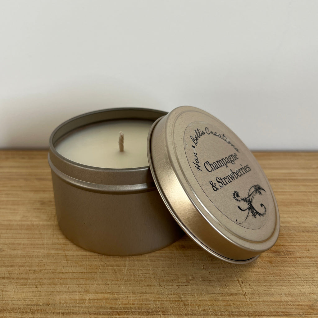 Champagne & Strawberries Tin