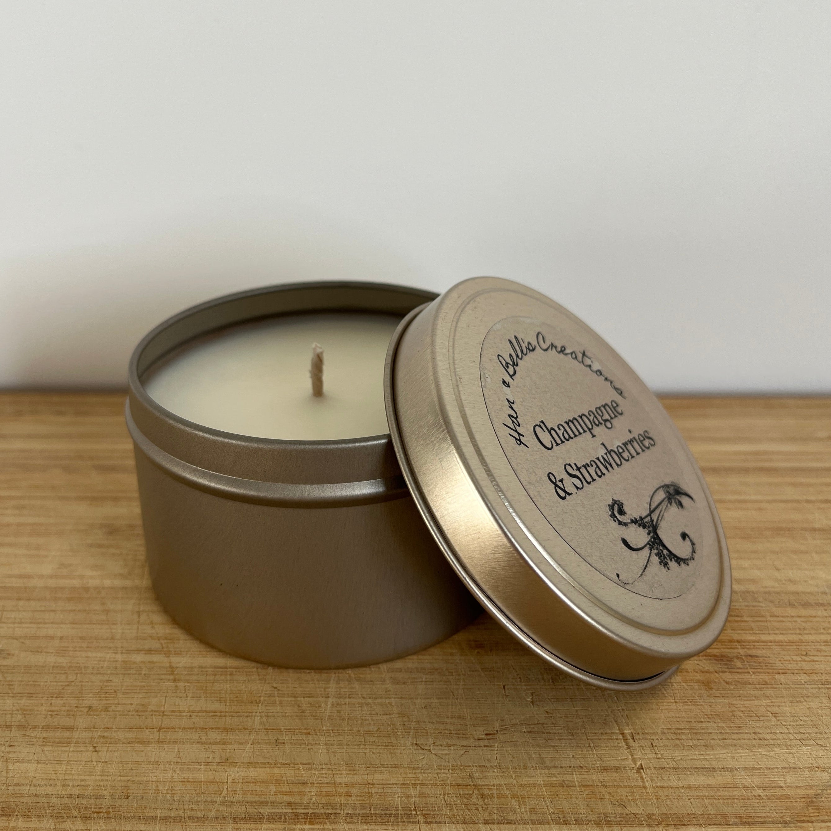 Champagne & Strawberries Tin