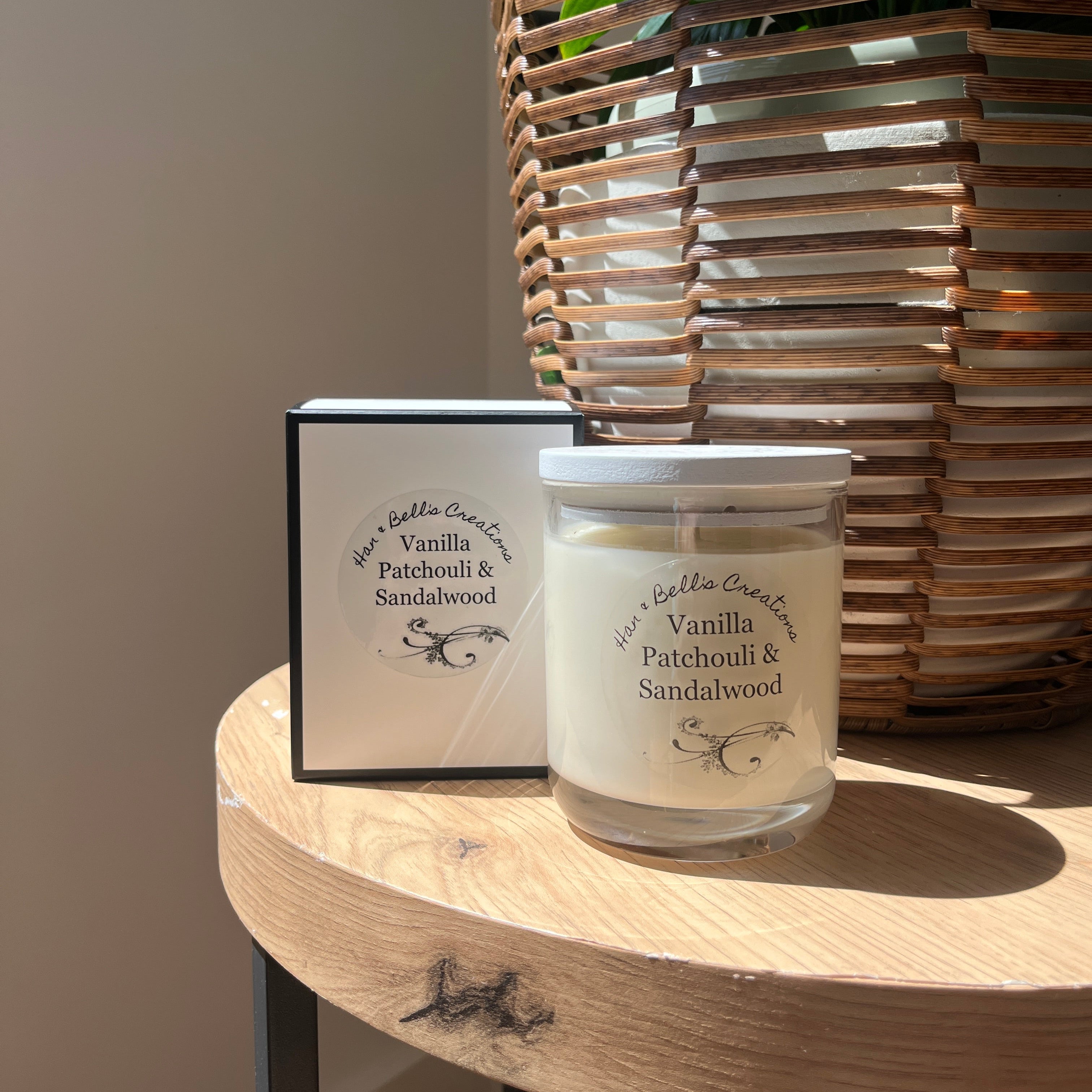 Vanilla Patchouli and Sandalwood