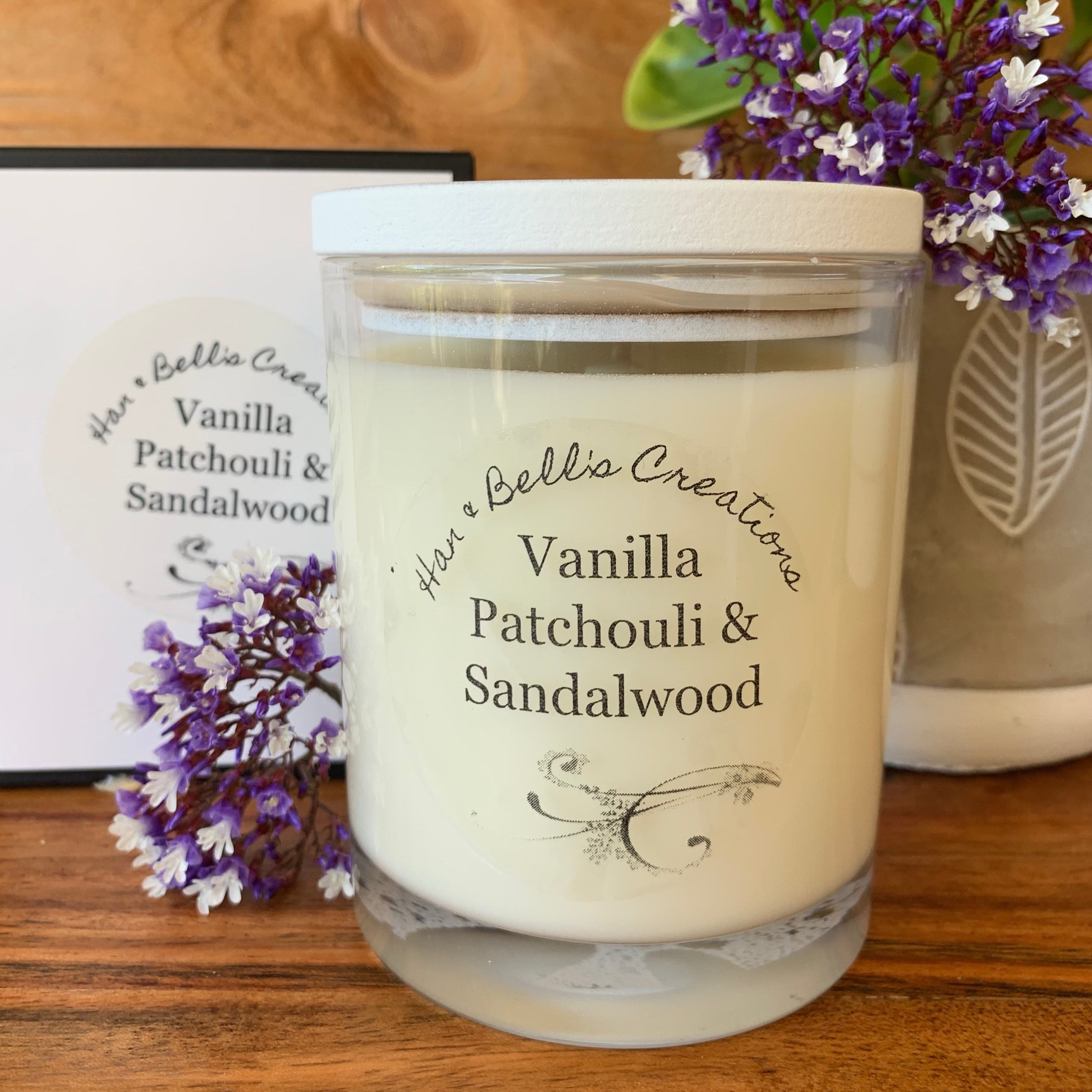 Vanilla Patchouli and Sandalwood